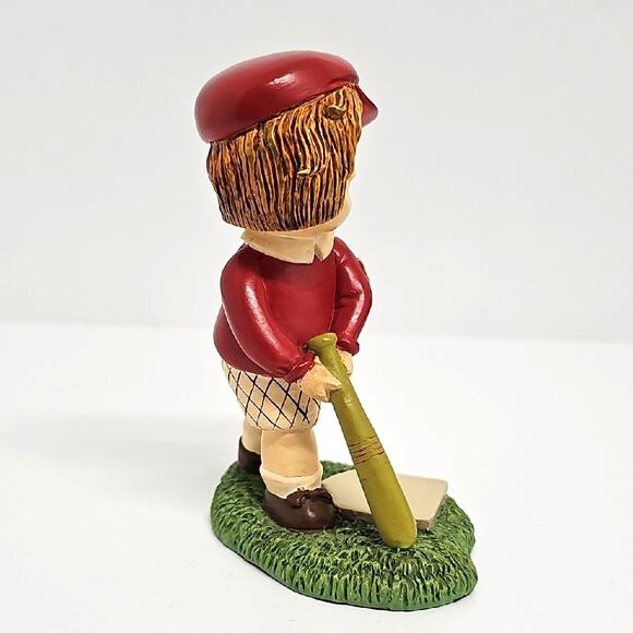 Campbells Kids Collector Figurine "Little Slugger" Baseball Player with Red Cap - Picture 2 of 6
